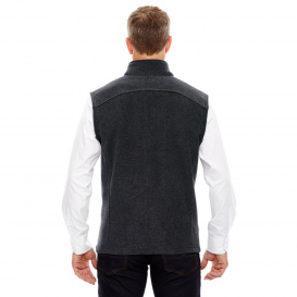 Core 365 88191T Men\'s Tall Journey Fleece Vest - Heather Charcoal