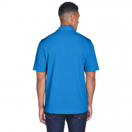 North End 88632 Men\'s Recycled Polyester Performance Pique Polo - Light Nautical Blue