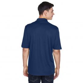 Core 365 CE101 Men\'s Balance Colorblock Performance Pique Polo - Electric Blue/Classic Navy