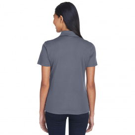 Core 365 CE101W Ladies Balance Colorblock Performance Pique Polo - True Royal/Carbon