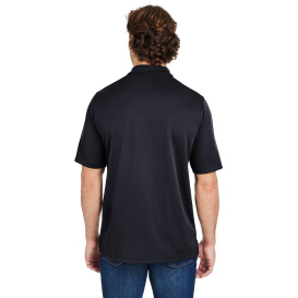 Core 365 CE104 Market Snag Protect Mesh Polo - Black