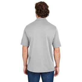 Core 365 CE104 Market Snag Protect Mesh Polo - Platinum