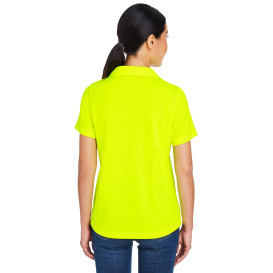 Core 365 CE104W Ladies Market Snag Protect Mesh Polo - Safety Yellow