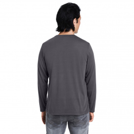 Core 365 CE111L Adult Fusion ChromaSoft Performance Long-Sleeve T-Shirt - Carbon