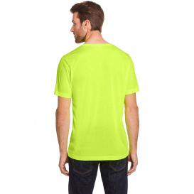 Core 365 CE111T Adult Tall Fusion ChromaSoft Performance T-Shirt - Safety Yellow
