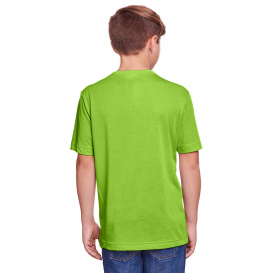 Core 365 CE111Y Youth Fusion ChromaSoft Performance T-Shirt - Acid Green