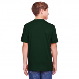 Core 365 CE111Y Youth Fusion ChromaSoft Performance T-Shirt - Forest