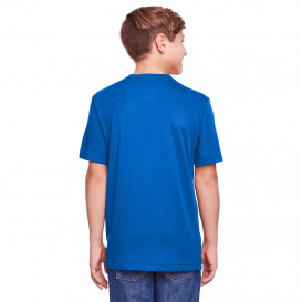 Core 365 CE111Y Youth Fusion ChromaSoft Performance T-Shirt - True Royal