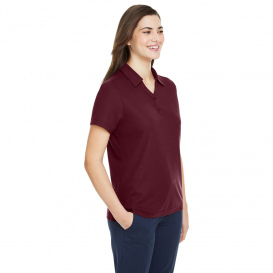 Core 365 CE112W Ladies Fusion ChromaSoft Pique Polo - Burgundy