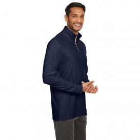 Core 365 CE405 Men's Fusion ChromaSoft Pique Quarter-Zip - Classic Navy