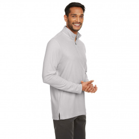 Core 365 CE405 Men\'s Fusion ChromaSoft Pique Quarter-Zip - Platinum