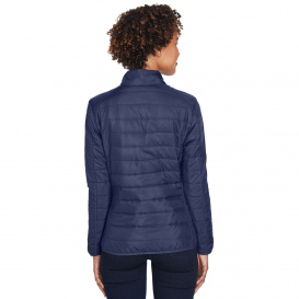 Core 365 CE700W Ladies Prevail Packable Puffer Jacket - Classic Navy