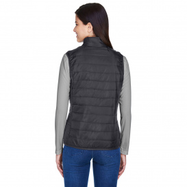 Core 365 CE702W Ladies Prevail Packable Puffer Vest - Carbon
