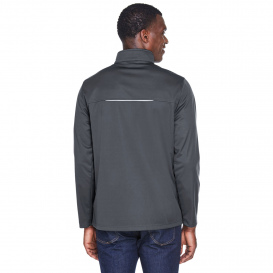 Core 365 CE708 Mens Techno Lite Three-Layer Knit Tech-Shell - Carbon