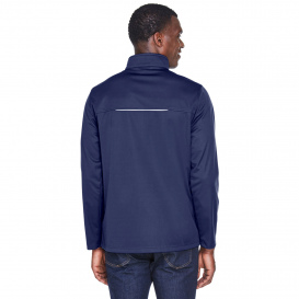 Core 365 CE708 Mens Techno Lite Three-Layer Knit Tech-Shell - Classic Navy