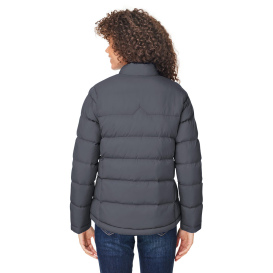 Core 365 CE720W Ladies Inspire Puffer Jacket - Carbon