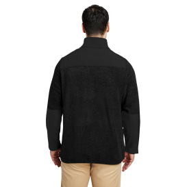 Core 365 CE890 Men\'s Journey Summit Hybrid Full-Zip - Black/Black