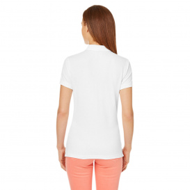 Devon & Jones DG100W New Classics Ladies Performance Polo - White