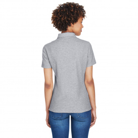 Devon & Jones DG150W Ladies DRYTEC20 Performance Polo - Grey Heather