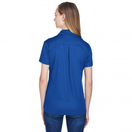 Devon & Jones DG20W CrownLux Performance Ladies Plaited Polo - True Royal
