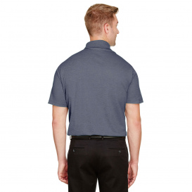 Devon & Jones DG22 CrownLux Performance Address Melange Polo - Navy Heather