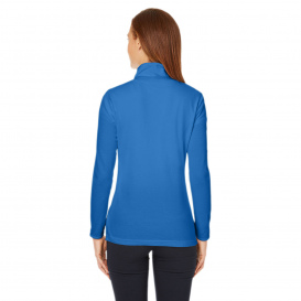Devon & Jones DG400W New Classics Ladies Performance Quarter-Zip - French Blue