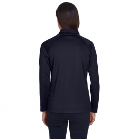 Devon & Jones DG440W Ladies Stretch Tech-Shell Compass Quarter-Zip - Navy