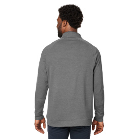 Devon & Jones DG481 Men\'s New Classics Charleston Quarter-Zip - Graphite Melange
