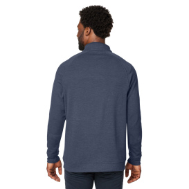 Devon & Jones DG481 Men\'s New Classics Charleston Quarter-Zip - Navy Melange