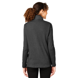 Devon & Jones DG704W Ladies New Classics Charleston Hybrid Jacket - Black Melange/Black