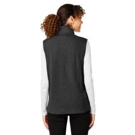 Devon & Jones DG706W Ladies New Classics Charleston Hybrid Vest - Black Melange/Black