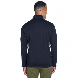 Devon & Jones DG793 Men\'s Bristol Full Zip Sweater Fleece Jacket - Navy