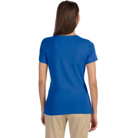 Devon & Jones DP182W Ladies Perfect Fit Shell T-Shirt - French Blue