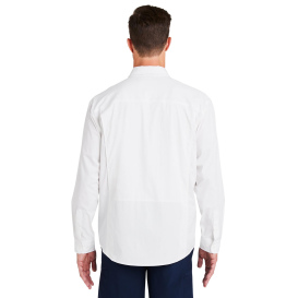 HUK H150184 Creekbed Long Sleeve Shirt - White