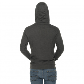 Lane Seven LS13001 Unisex French Terry Pullover Hooded Sweatshirt - Heather Charcoal