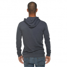 Lane Seven LS13001 Unisex French Terry Pullover Hooded Sweatshirt - Heather Denim