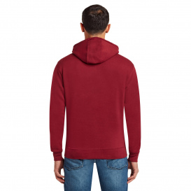 Lane Seven LS14003 Unisex Premium Full-Zip Hooded Sweatshirt - Burgundy