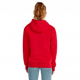 Lane Seven LS14003 Unisex Premium Full-Zip Hooded Sweatshirt - Red
