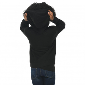 Lane Seven LS1401Y Youth Premium Pullover Hooded Sweatshirt - Black