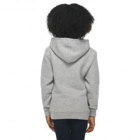 Lane Seven LS1401Y Youth Premium Pullover Hooded Sweatshirt - Heather Grey