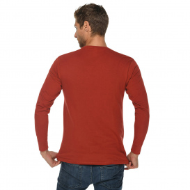 Lane Seven LS15009 Unisex Long Sleeve T-Shirt - Paprika