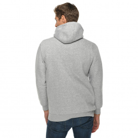 Lane Seven LS19001 Unisex Heavyweight Pullover Hooded Sweatshirt - Heather Grey