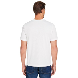 Harriton M118 Unisex Charge Snag and Soil Protect Long-Sleeve T-Shirt - White