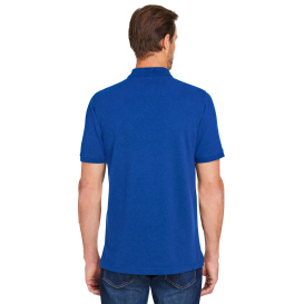 Harriton M205 Valiant Cotton Snag Protect Pocket Polo - True Royal