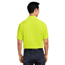 Harriton M208 Mens Charge Snag and Soil Protect Polo - Safety Yellow