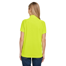 Harriton M208W Ladies Charge Snag and Soil Protect Polo - Safety Yellow