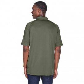 Harriton M211 Adult Tactical Performance Polo - Tactical Green