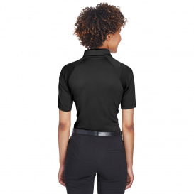 Harriton M211W Ladies Advantage Snag Protection Plus Tactical Polo - Black