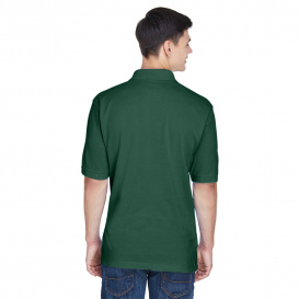 Harriton M265 Men\'s 5.6oz. Easy Blend Polo - Hunter