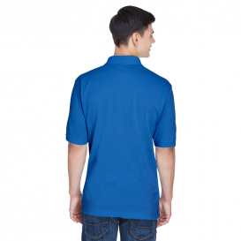 Harriton M265 Men\'s 5.6oz. Easy Blend Polo - True Royal
